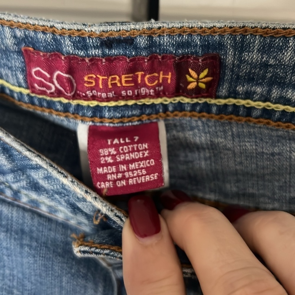 SO Blue Boot Cut Jeans - Picture 5 of 6